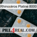 Rhinocéros Platine 8000 25